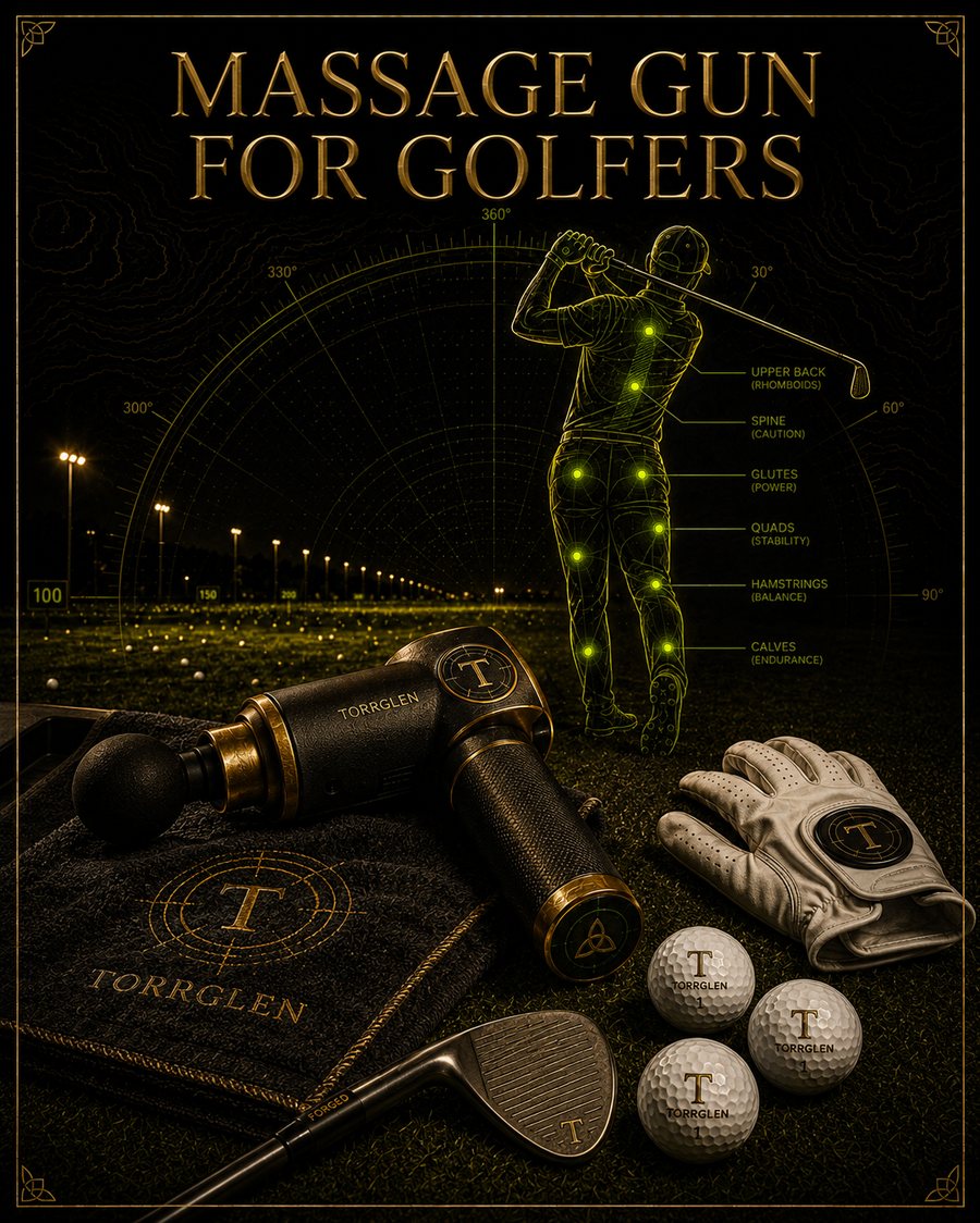 Massage Gun for Golfers — TORRGLEN Recovery Series No. 4