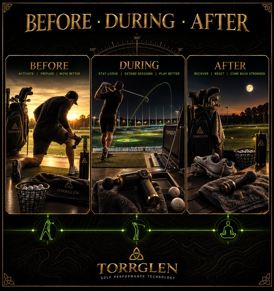 Before · During · After — TORRGLEN Recovery Series No. 5