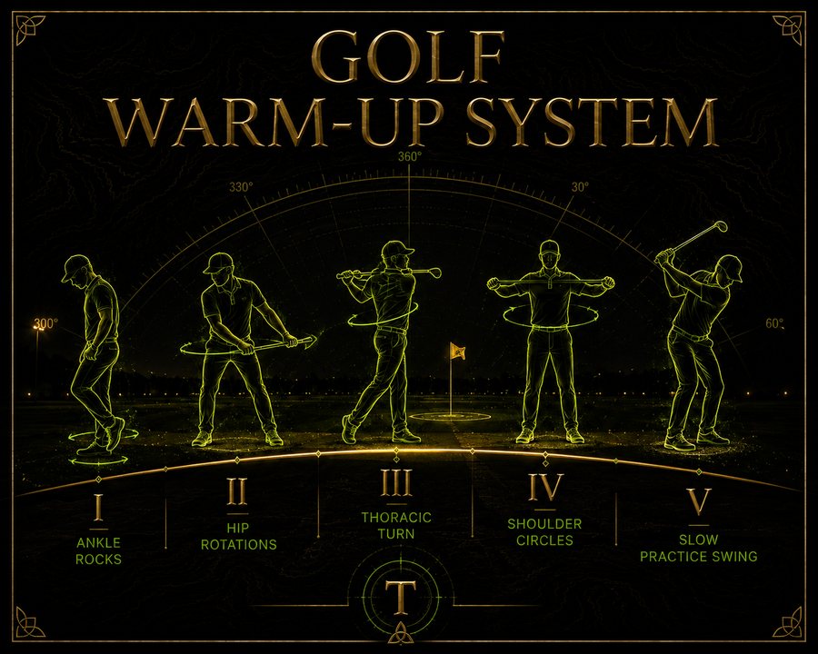 Golf Warm-Up System — TORRGLEN Recovery Series No. 6